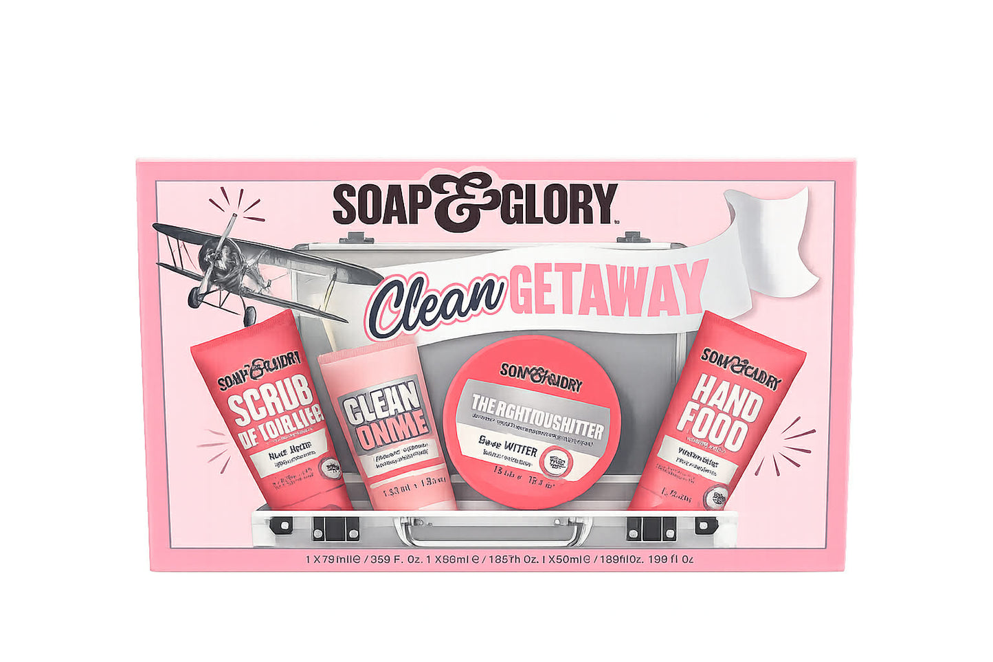 Soap & Glory “Clean Getaway” Travel Gift Set
