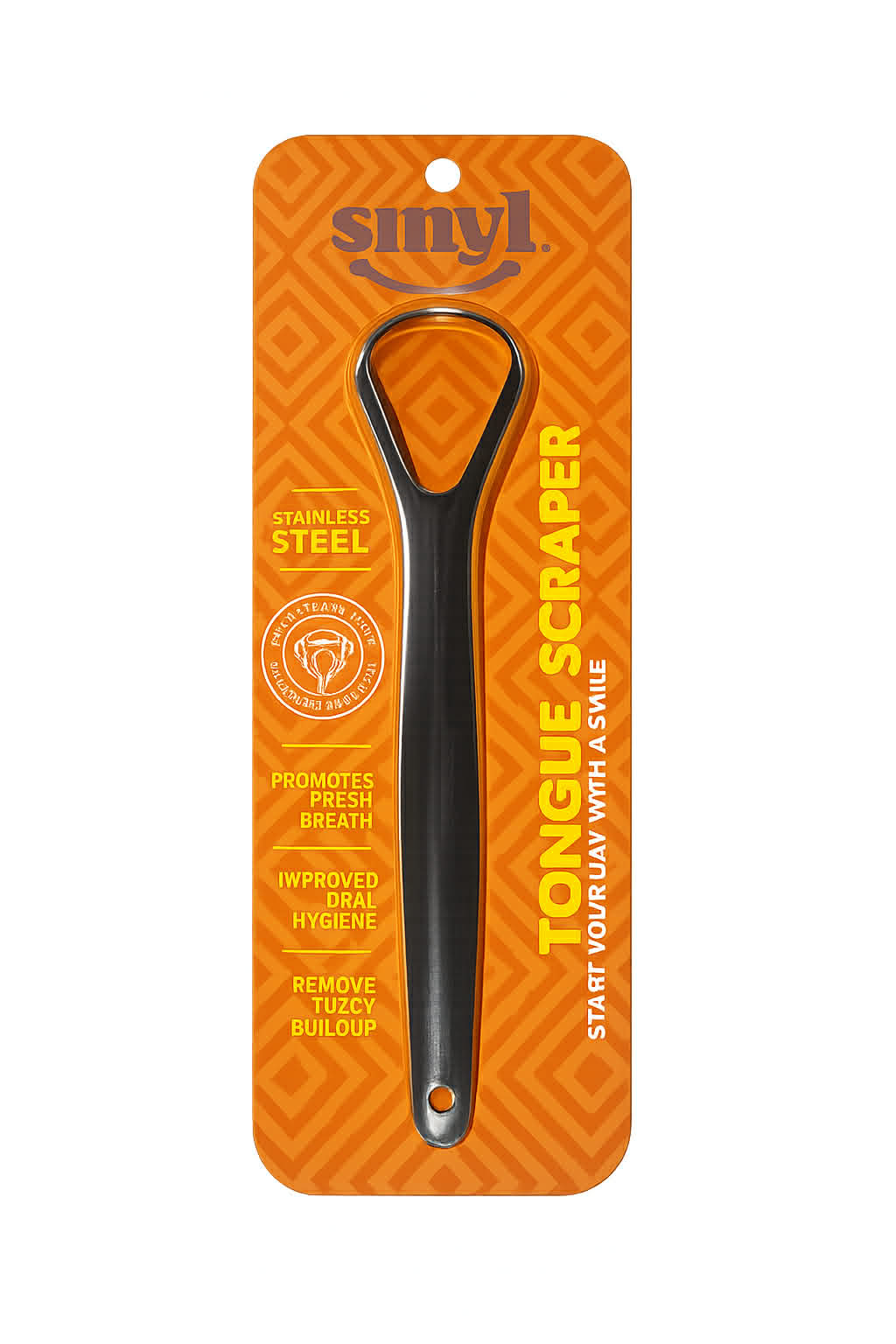 Stainless Steel Tongue Scraper