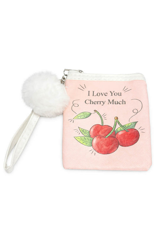 Cherry coin purses