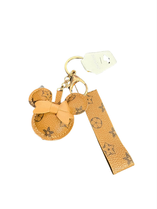 Designer-Inspired Mouse Charm Keychains (Set of 2 Styles)