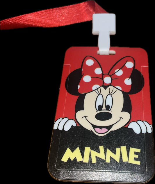 Character ID holders with lanyards