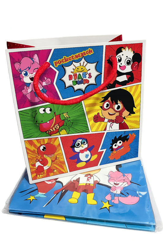 Ryan’s World Gift Bag Set 4pk