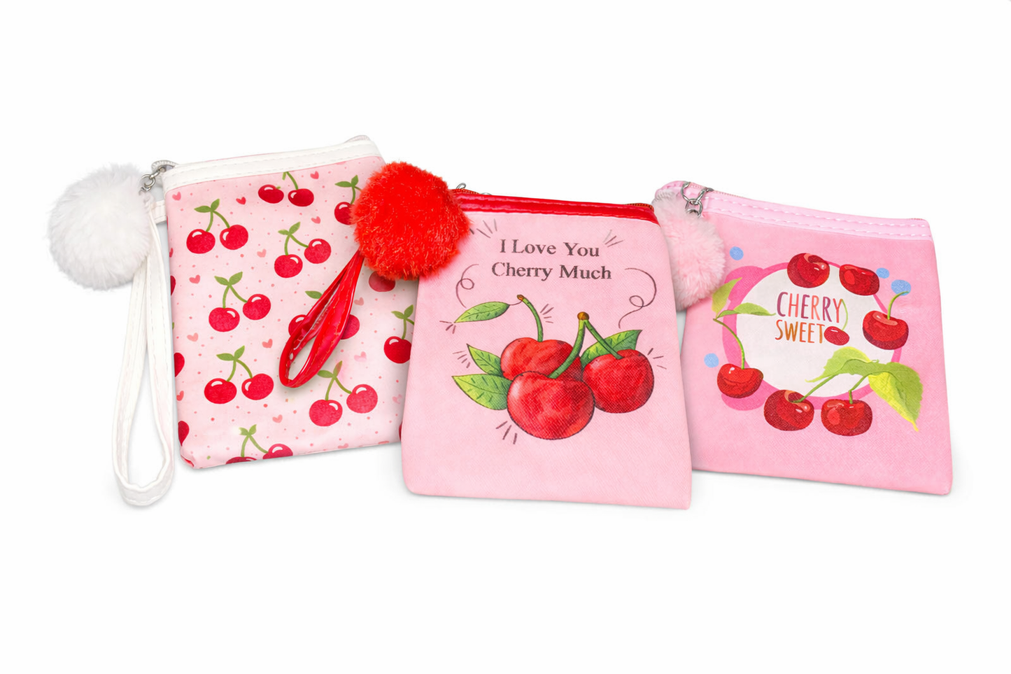 Cherry coin purses