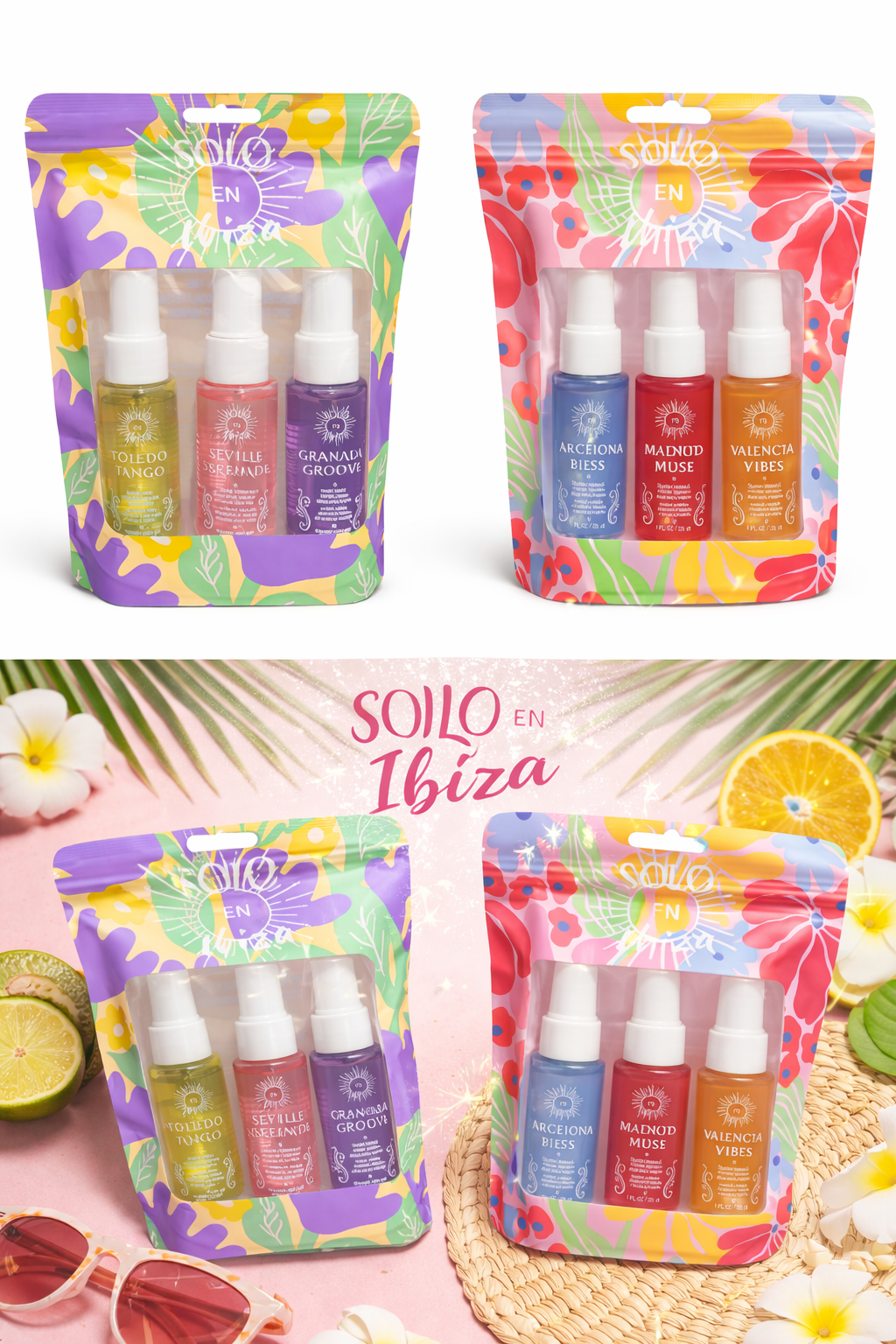 Solo En Ibiza 3pc Body Mist Set