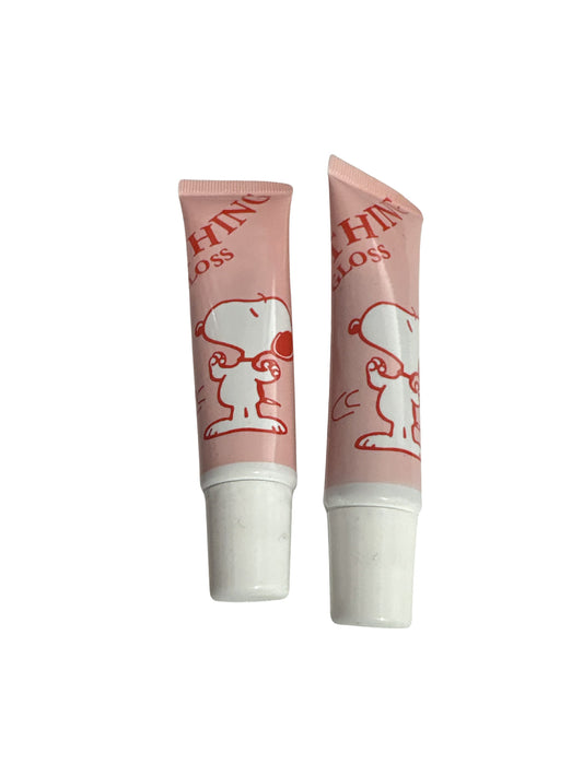 Cute smoothing lip gloss set with adorable character packaging