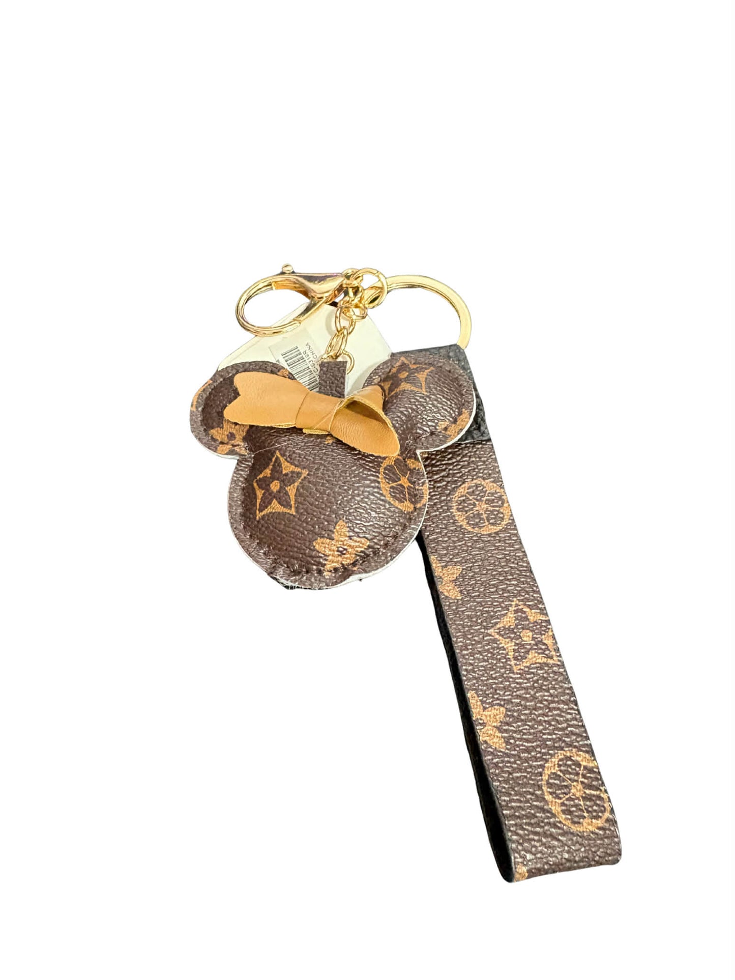 Designer-Inspired Mouse Charm Keychains (Set of 2 Styles)
