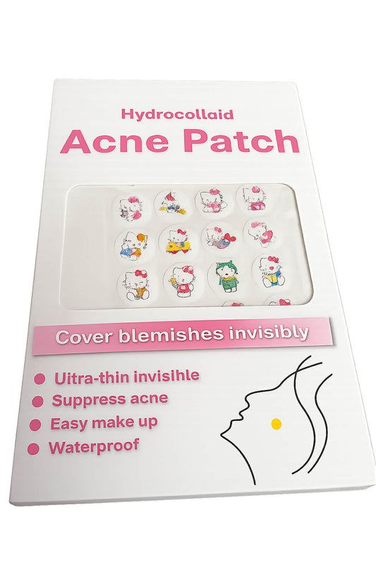 Hydrocolloid Acne Patch (Cute Character Design)