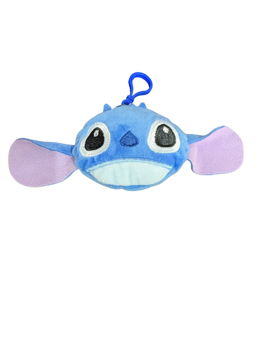 Adorable mini blue plush keychain inspired