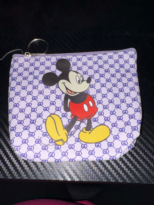 Cartoon-Inspired Mini Zipper Coin Pouches