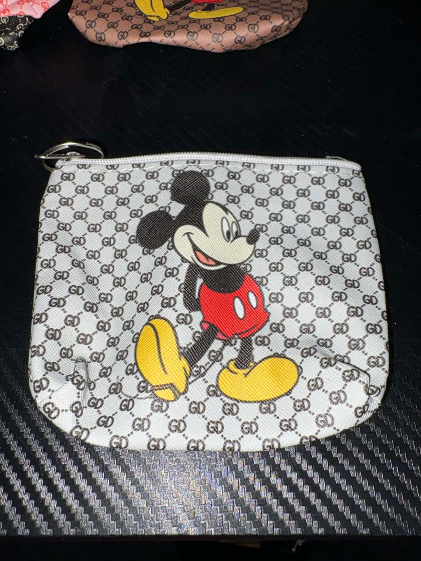 Cartoon-Inspired Mini Zipper Coin Pouches