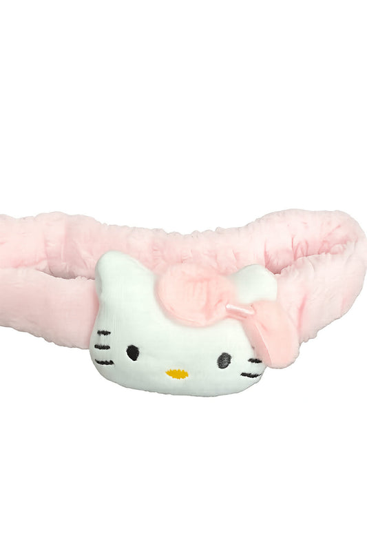 Super soft plush character spa headbands