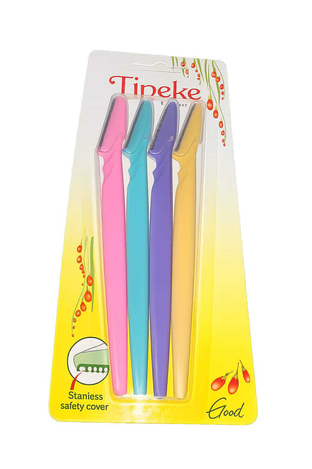 Tineke Eyebrow Razors – 4 Pack