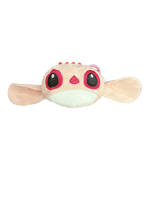 Adorable mini blue plush keychain inspired
