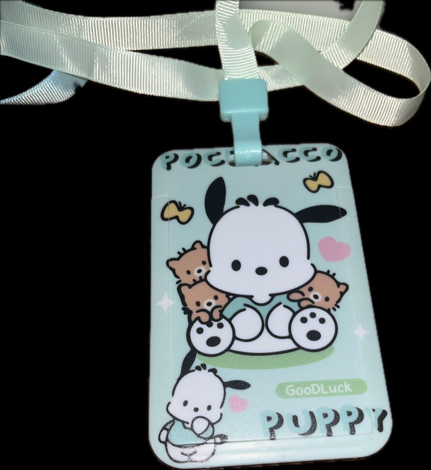 Character ID holders with lanyards